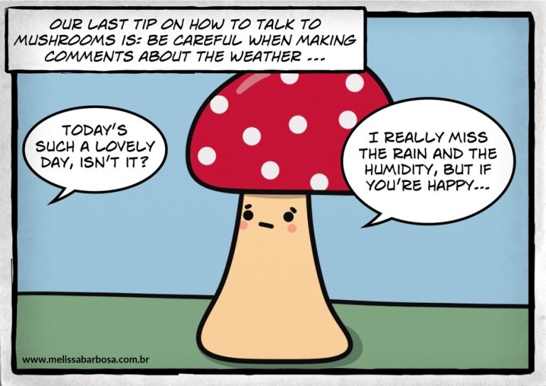 Mischievous Comics How to talk to mushrooms part 3